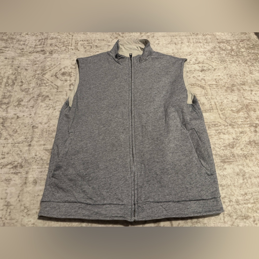 Aurelien BEIGE REVERSIBLE RESORT BODY WARMER - Picture 9 of 9